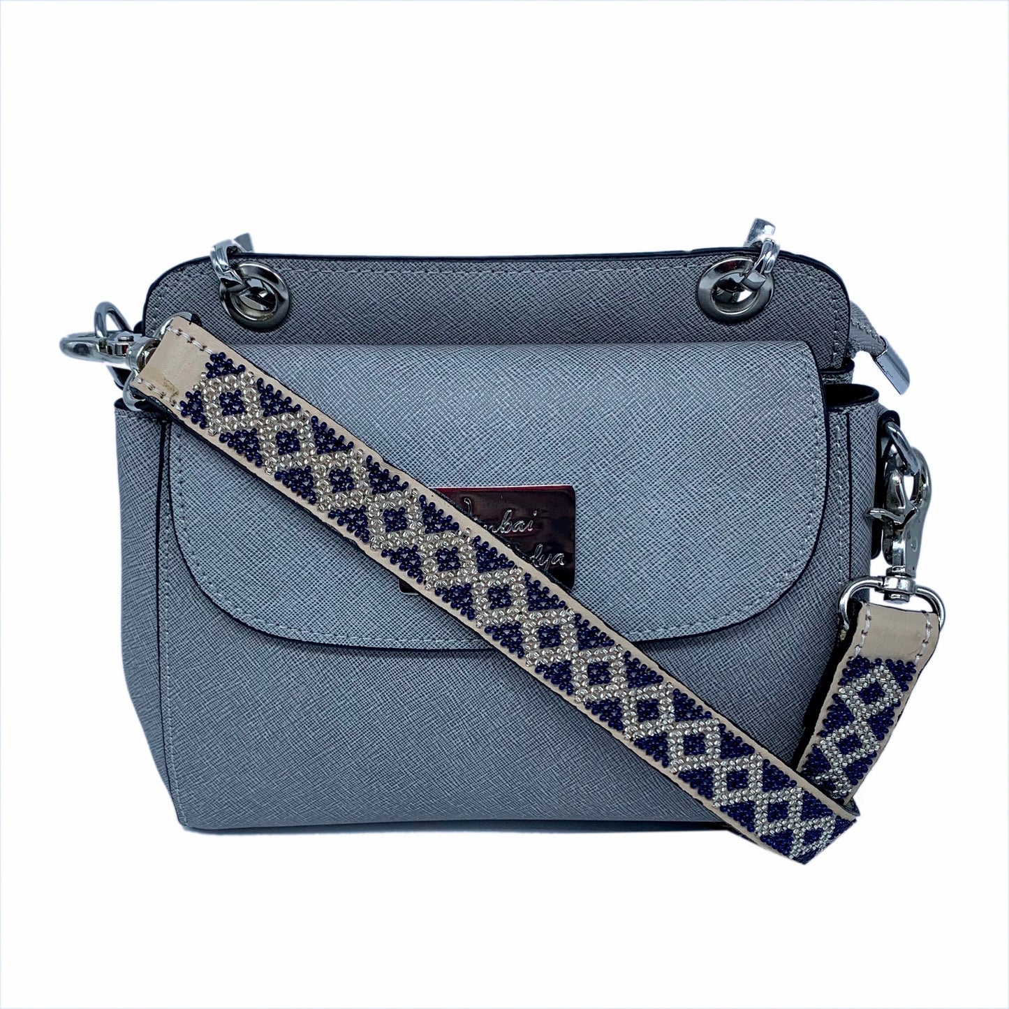 Kenya Mini Leather Bag with interchangeable set of straps and handles