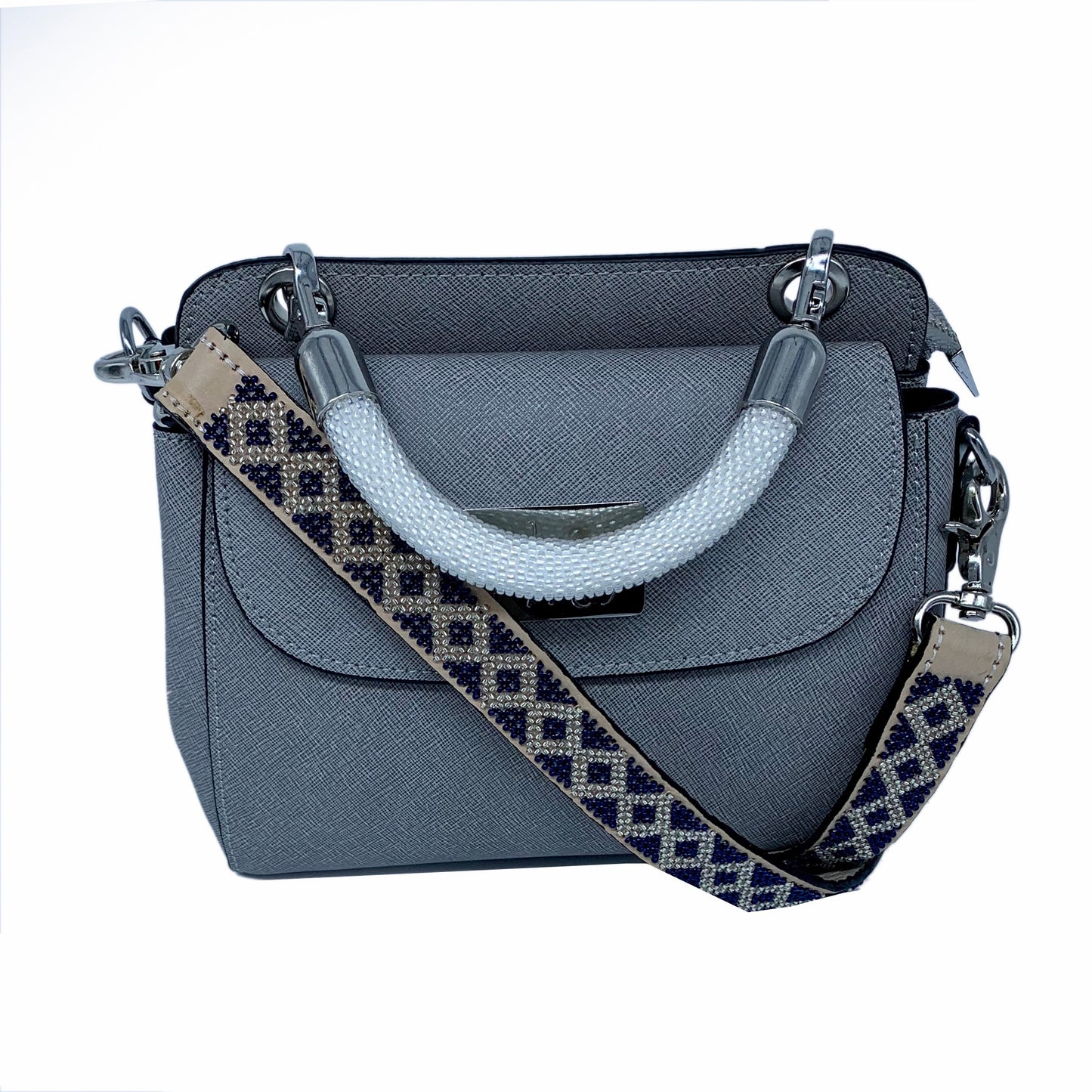 Kenya Mini Leather Bag with interchangeable set of straps and handles
