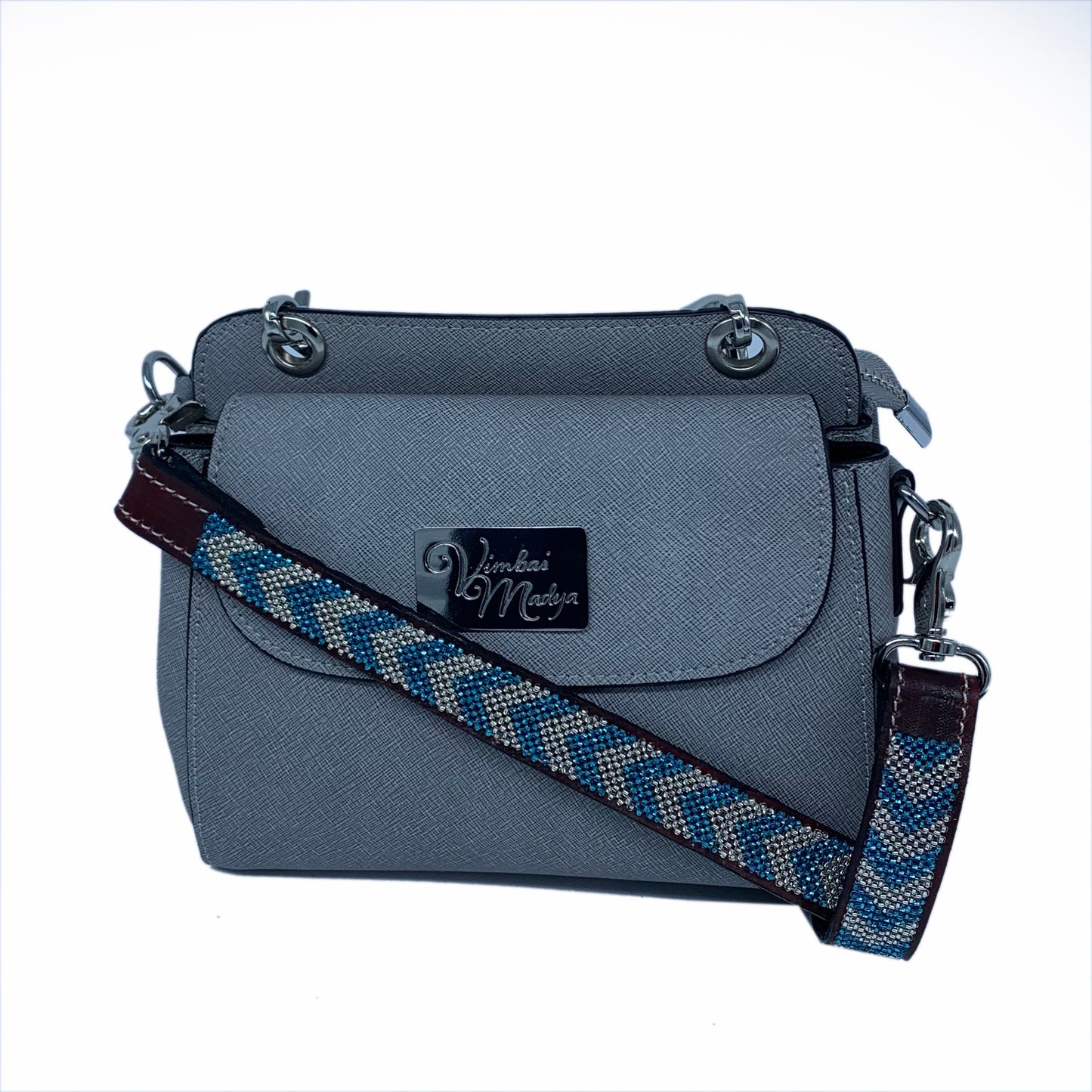 Kenya Mini Leather Bag with interchangeable set of straps and handles