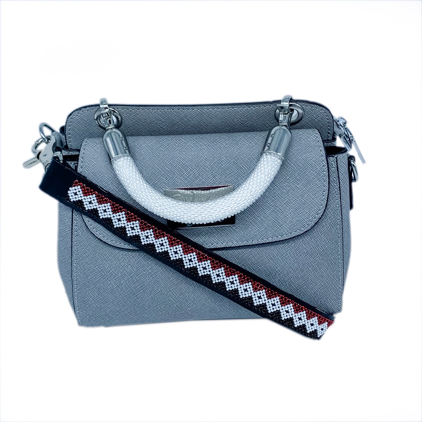 Kenya Mini Leather Bag with interchangeable set of straps and handles