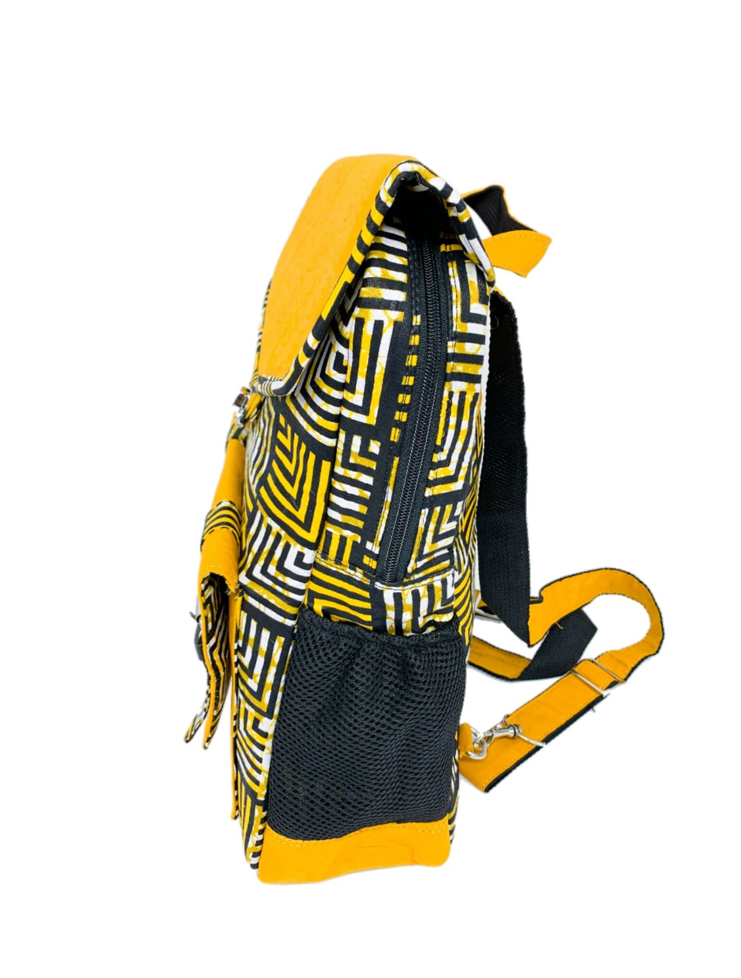 Cute Backpack with Ankara African Fabric - Weekend Bag for Mom. Boho Tote or Cross Body Duffle , Daughter Birthday, Back to School Gift