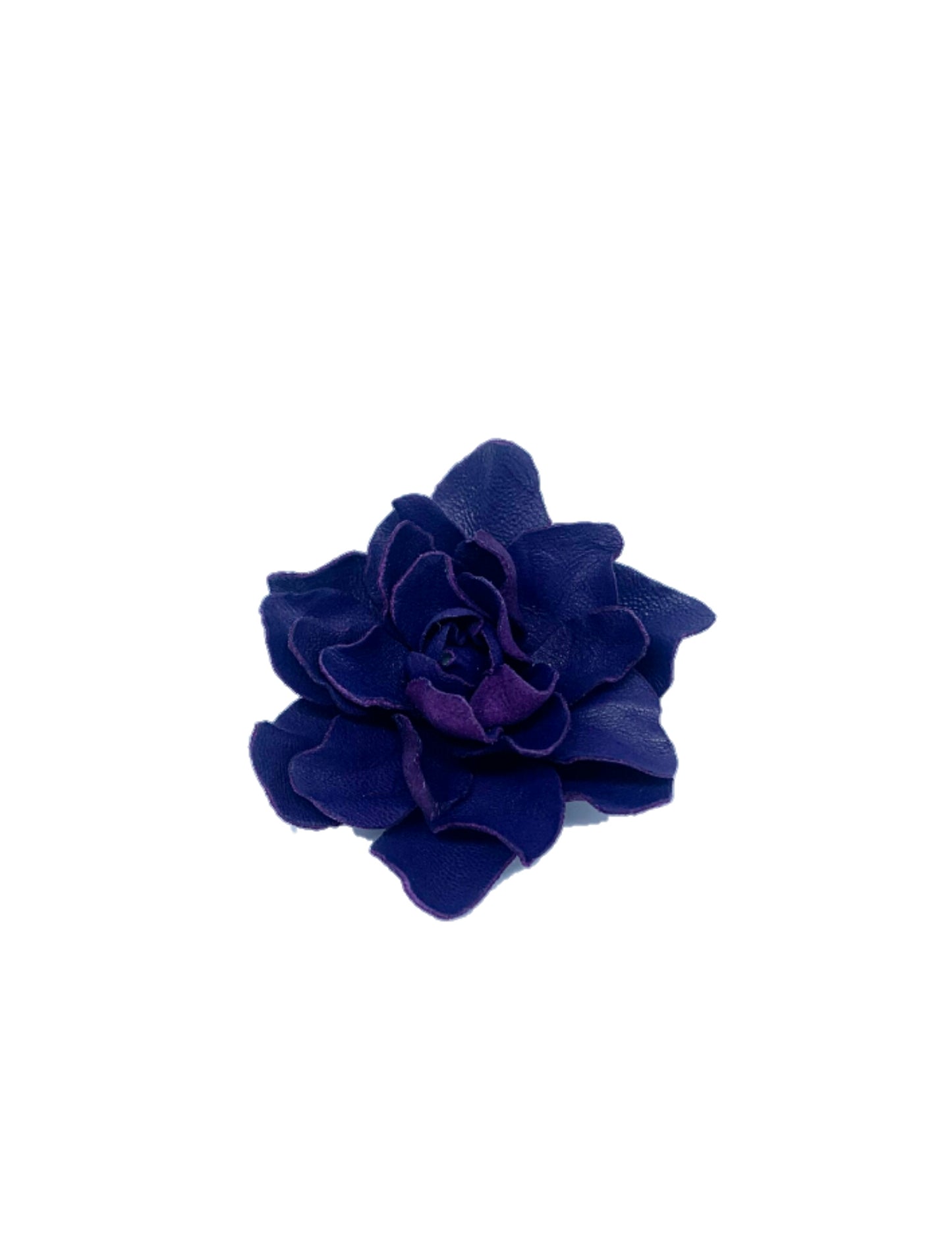 Leather rose ring