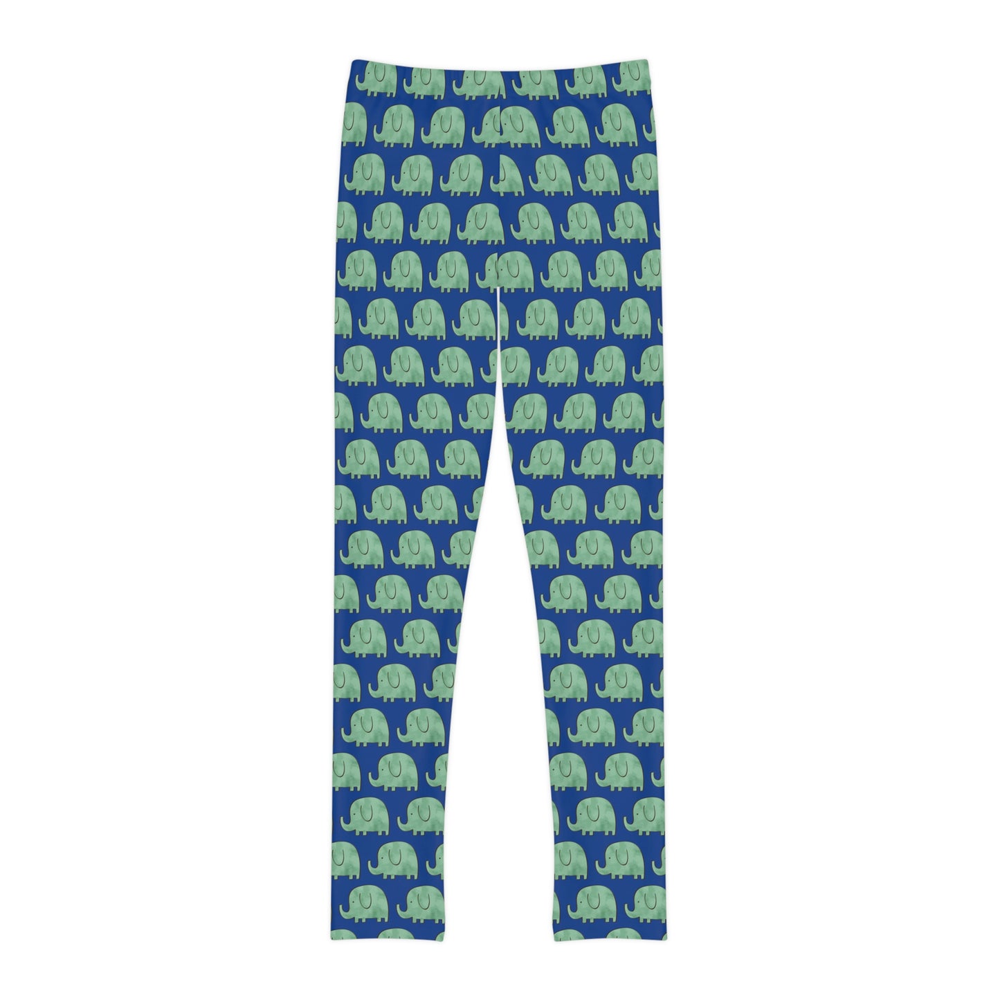 Elephant animal kingdom, Safari Youth Leggings, One of a Kind Gift - Unique Workout Activewear tights for kids, Daughter, Niece Christmas Gift