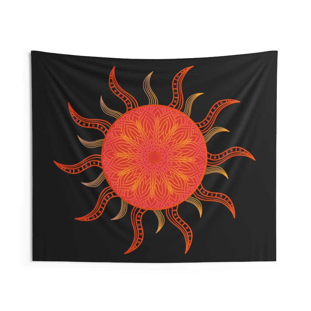 Sun Moon Tapestry Contemporary Home Decor . Galaxy Wall Hanging Art for Baby Nursery, Dorm room, Coastal Home . Housewarming Gift
