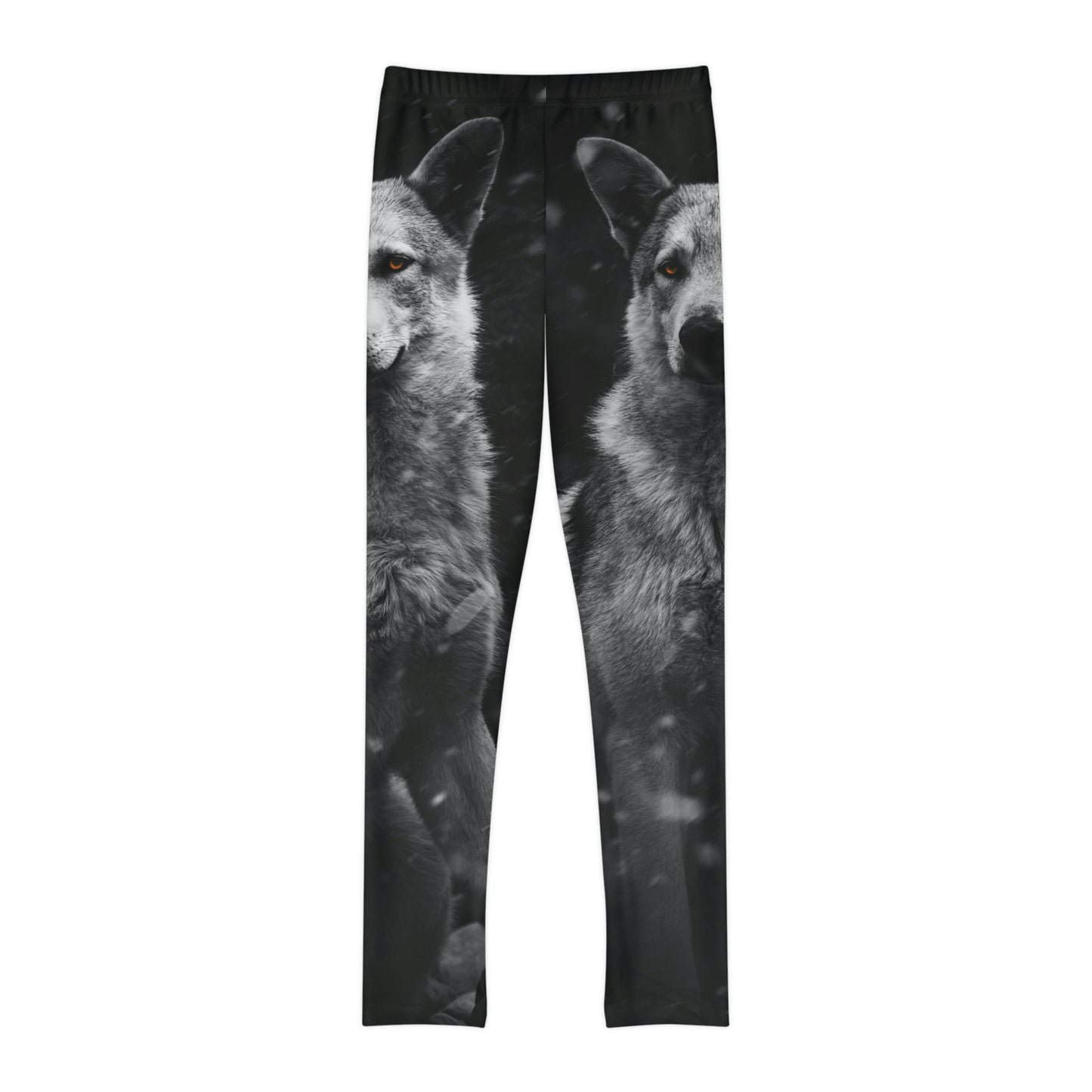 Fox animal kingdom, Safari Youth Leggings, One of a Kind Gift - Unique Workout Activewear tights for kids, Daughter, Niece Christmas Gift