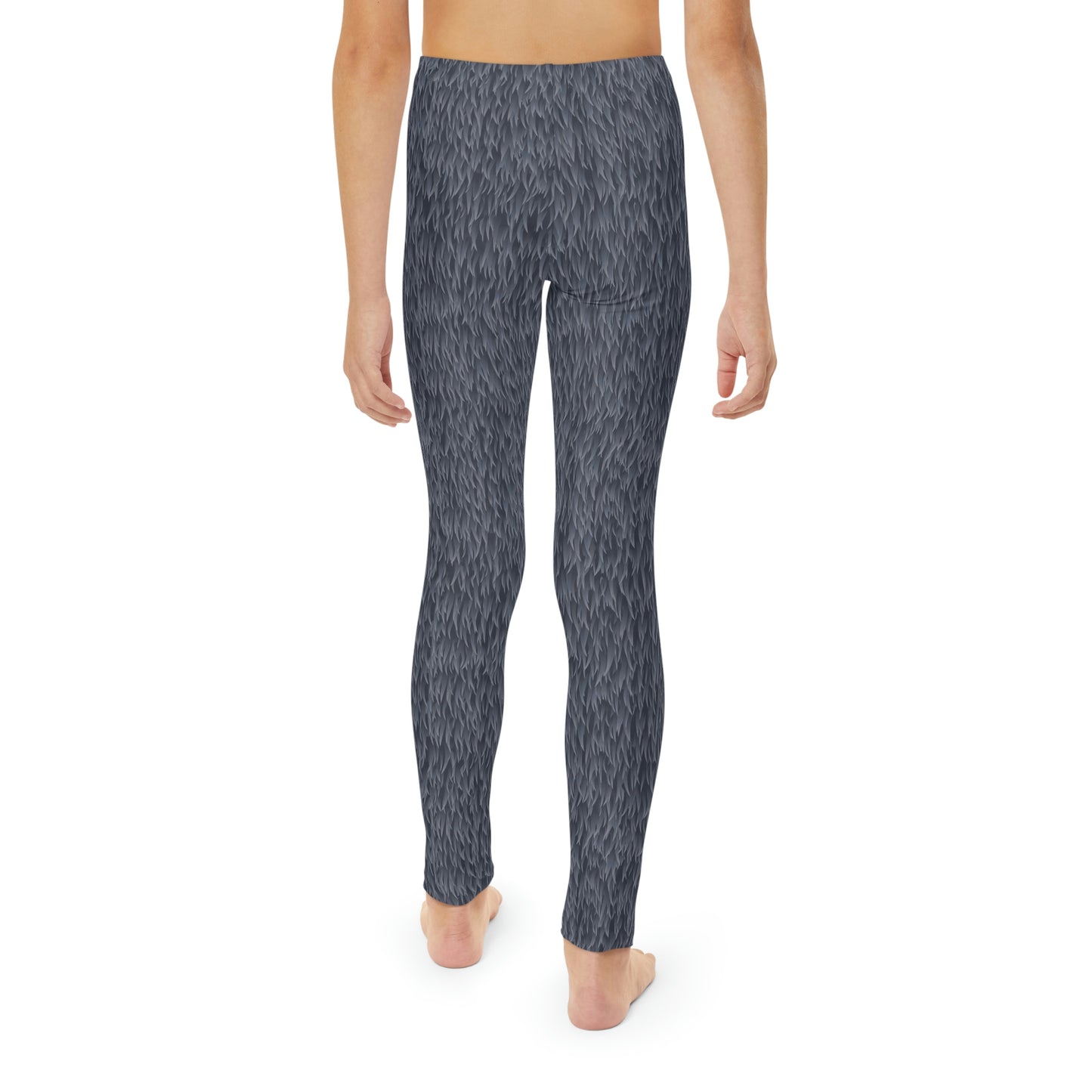 Ocean, Beach Coastal Youth Leggings, One of a Kind Gift - Workout Activewear tights for kids, Granddaughter, Niece Christmas Gift