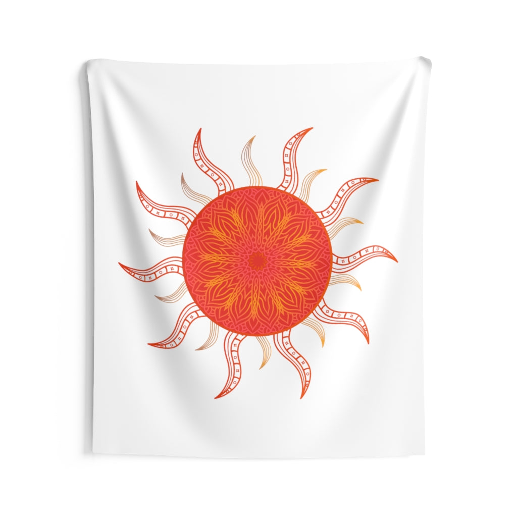 Sun Planet Tapestry Contemporary Home Decor . Galaxy Wall Hanging Art for Baby Nursery, Dorm room, Coastal Home . Housewarming Gift