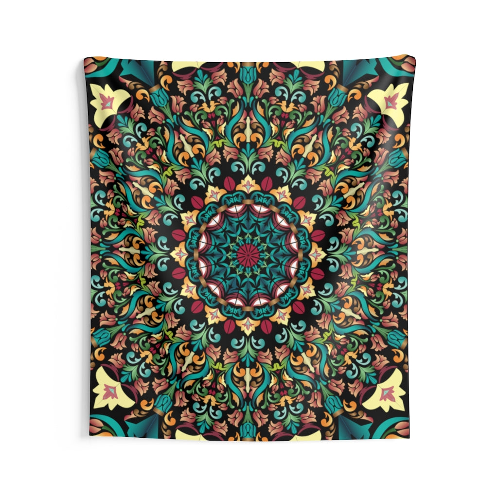 Indian Tapestry for Contemporary Home Decor . Inspirational Wall Hanging Art for Baby Nursery, Dorm room, Coastal Home . Housewarming Gift
