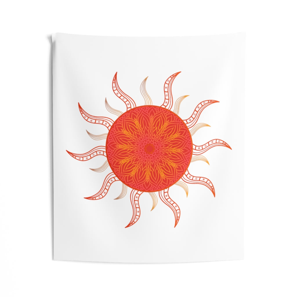 Sun Planet Tapestry Contemporary Home Decor . Galaxy Wall Hanging Art for Baby Nursery, Dorm room, Coastal Home . Housewarming Gift