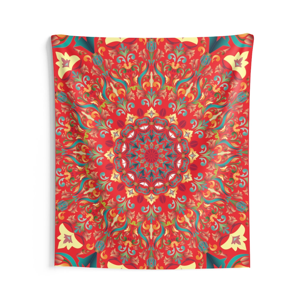 Indian Tapestry for Contemporary Home Decor . Inspirational Wall Hanging Art for Baby Nursery, Dorm room, Coastal Home . Housewarming Gift