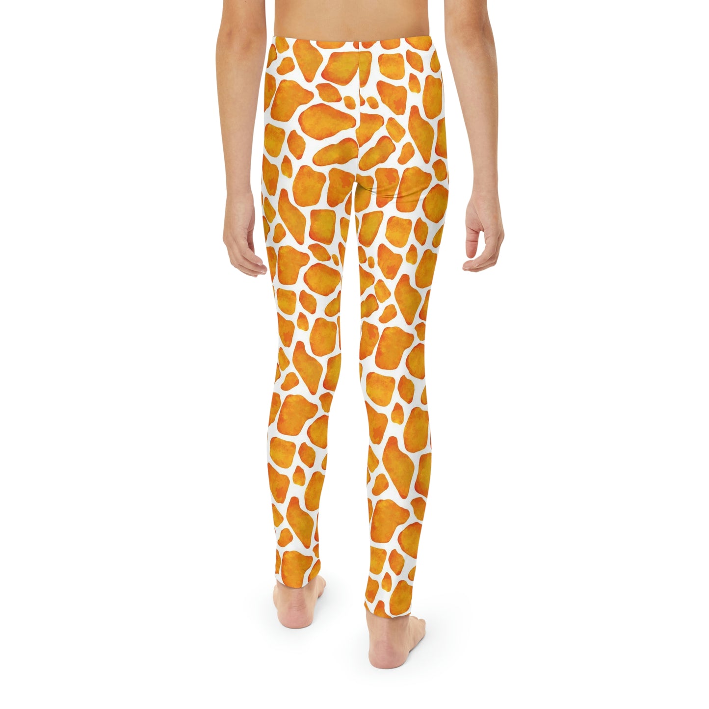 Giraffe animal kingdom, Safari Youth Leggings, One of a Kind Gift - Unique Workout Activewear tights for kids, Daughter, Niece Christmas Gift