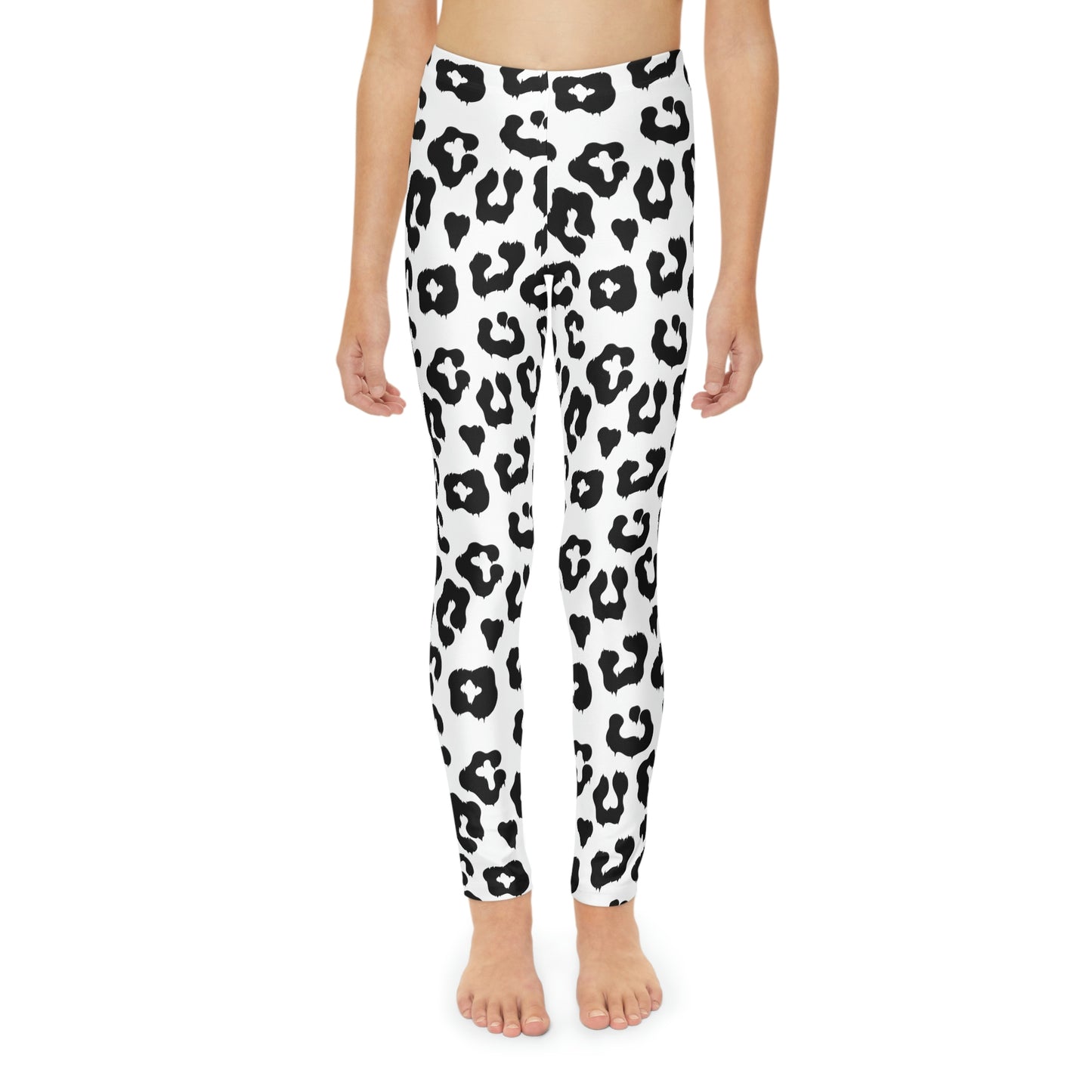 Dog Lovers Youth Leggings, One of a Kind Gift - Unique Workout Activewear tights for kids fitness, Daughter, Niece Christmas Gift