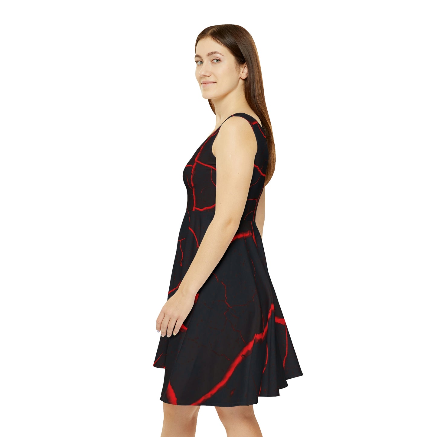 Volcano Lava Women's Skater Dress