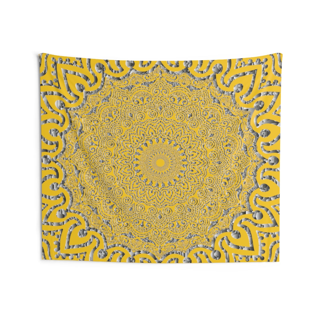Indian Tapestry for Contemporary Home Decor . Inspirational Wall Hanging Art for Baby Nursery, Dorm room, Coastal Home . Housewarming Gift