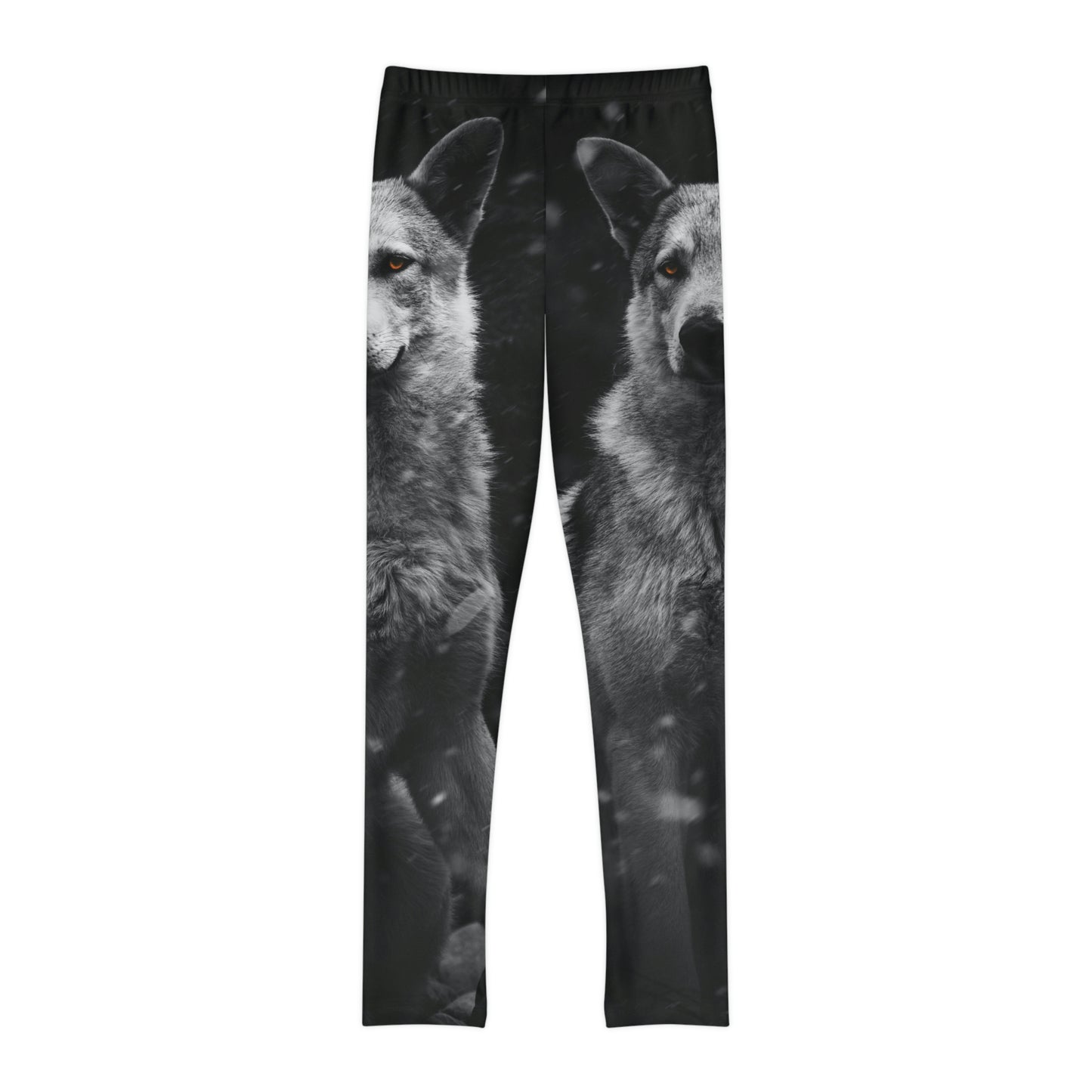 Fox animal kingdom, Safari Youth Leggings, One of a Kind Gift - Unique Workout Activewear tights for kids, Daughter, Niece Christmas Gift
