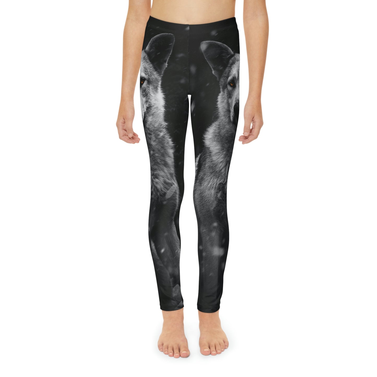 Fox animal kingdom, Safari Youth Leggings, One of a Kind Gift - Unique Workout Activewear tights for kids, Daughter, Niece Christmas Gift