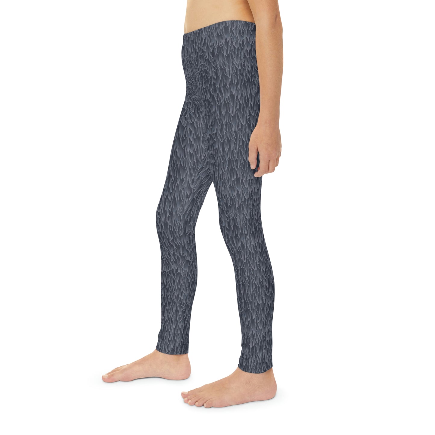 Ocean, Beach Coastal Youth Leggings, One of a Kind Gift - Workout Activewear tights for kids, Granddaughter, Niece Christmas Gift
