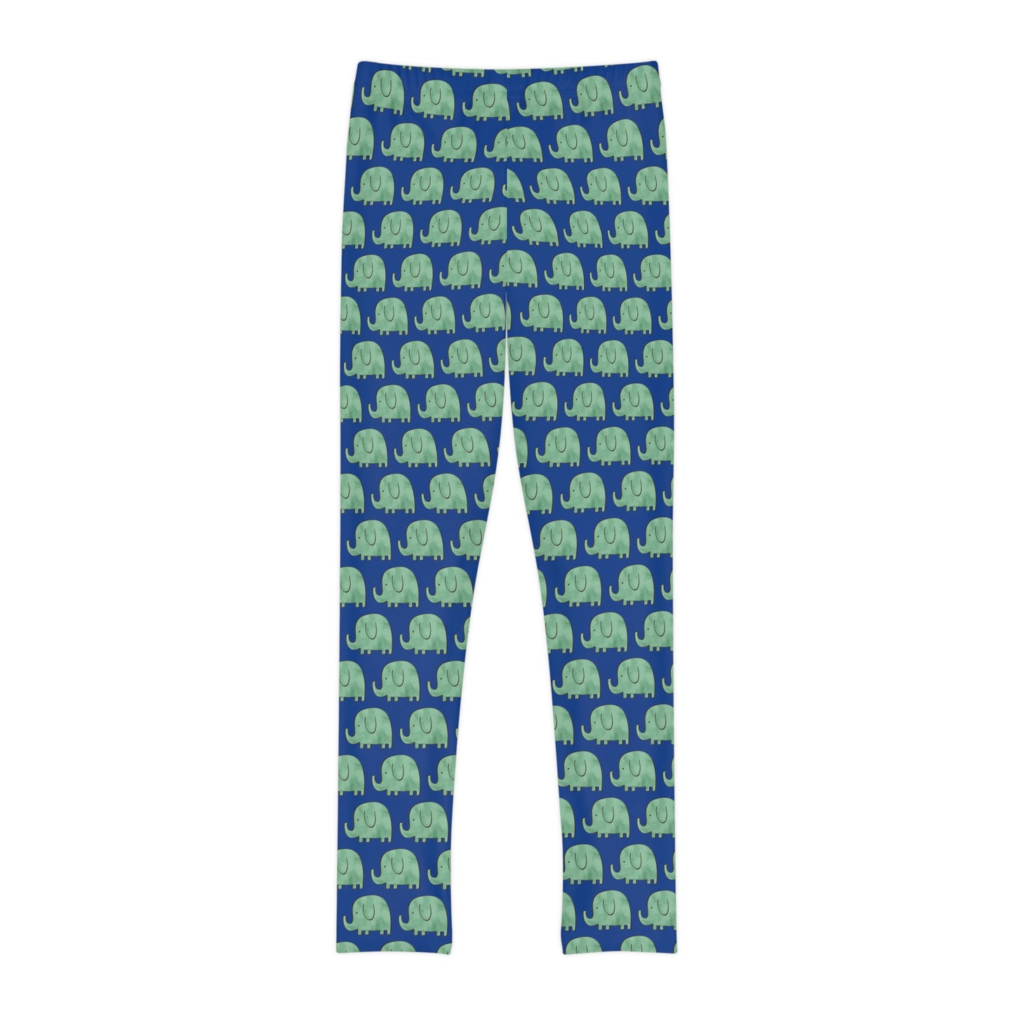 Elephant animal kingdom, Safari Youth Leggings, One of a Kind Gift - Unique Workout Activewear tights for kids, Daughter, Niece Christmas Gift