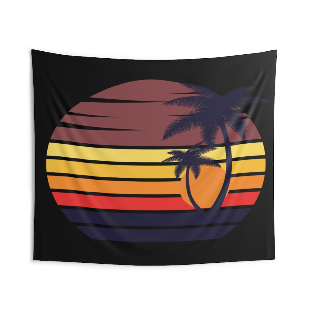Beach Sunset Tapestry for Contemporary Home Decor . Inspirational Wall Hanging Art for Baby Nursery, Dorm room, Coastal Home . Housewarming Gift