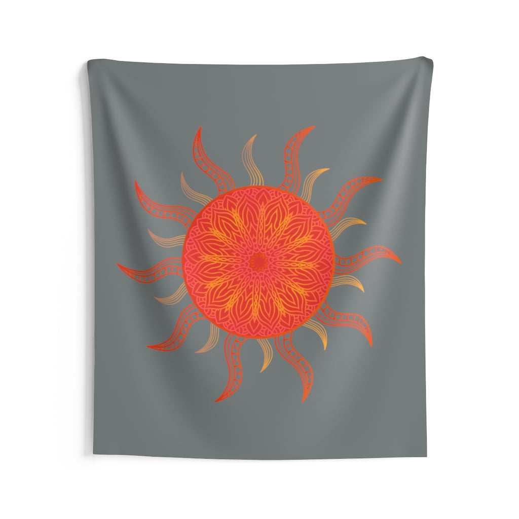 Sun Moon Tapestry Contemporary Home Decor . Galaxy Wall Hanging Art for Baby Nursery, Dorm room, Coastal Home . Housewarming Gift