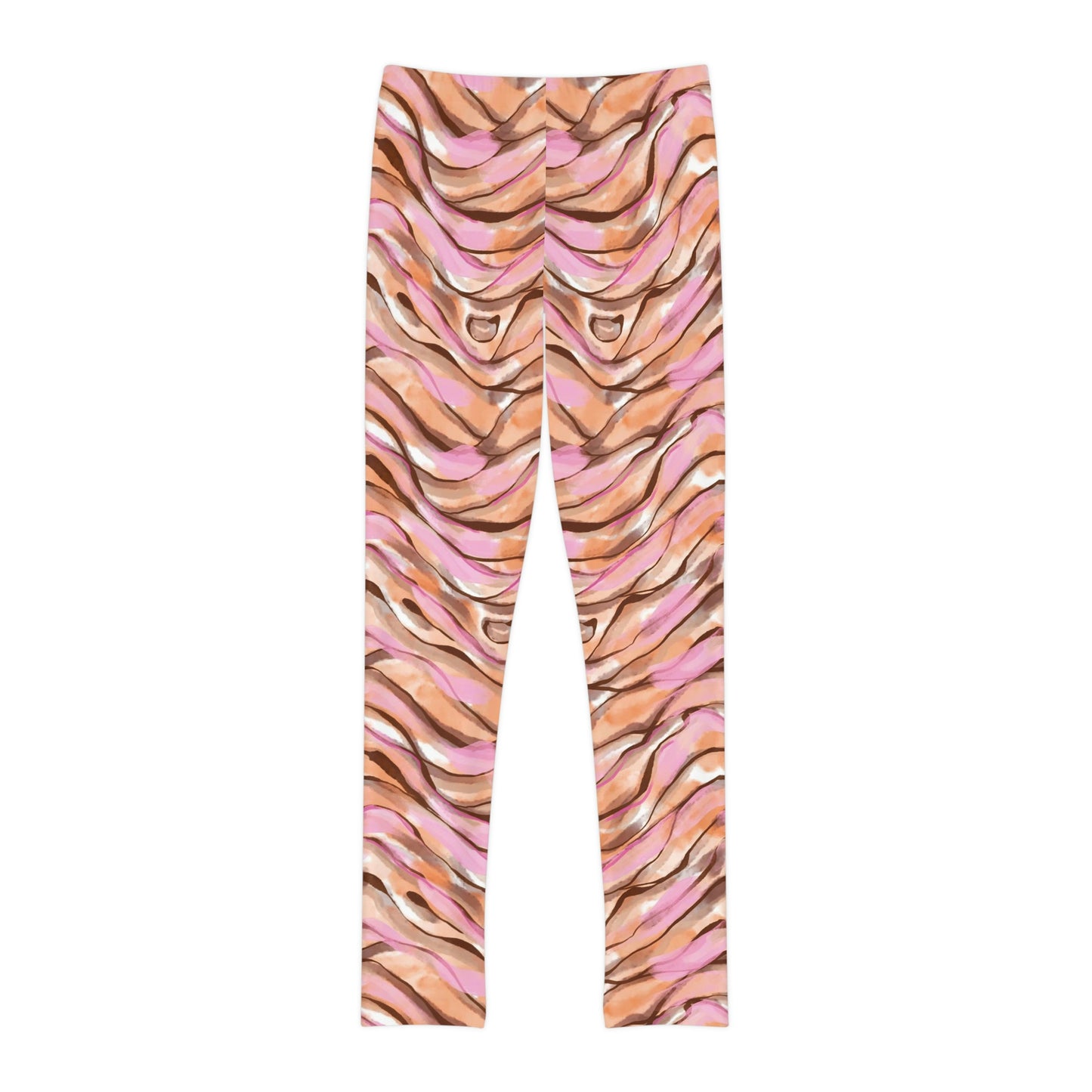 Tiger Youth Leggings, One of a Kind Gift - Unique Workout Activewear tights for kids Fitness , Daughter, Niece Christmas Gift