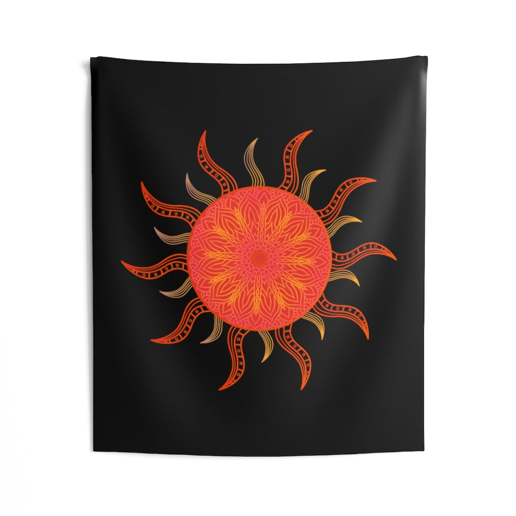 Sun Moon Tapestry Contemporary Home Decor . Galaxy Wall Hanging Art for Baby Nursery, Dorm room, Coastal Home . Housewarming Gift