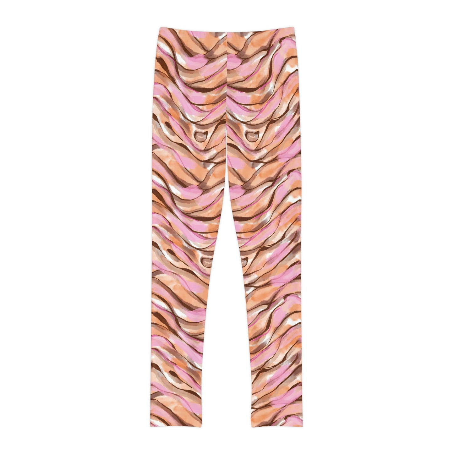 Tiger Youth Leggings, One of a Kind Gift - Unique Workout Activewear tights for kids Fitness , Daughter, Niece Christmas Gift