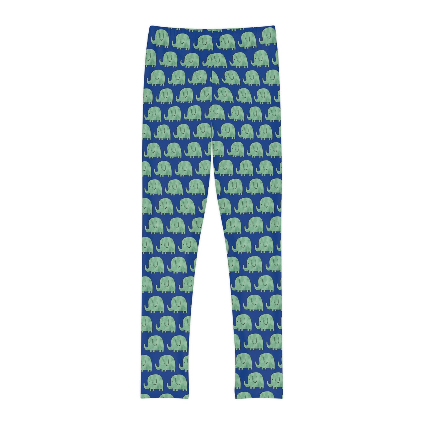 Elephant animal kingdom, Safari Youth Leggings, One of a Kind Gift - Unique Workout Activewear tights for kids, Daughter, Niece Christmas Gift