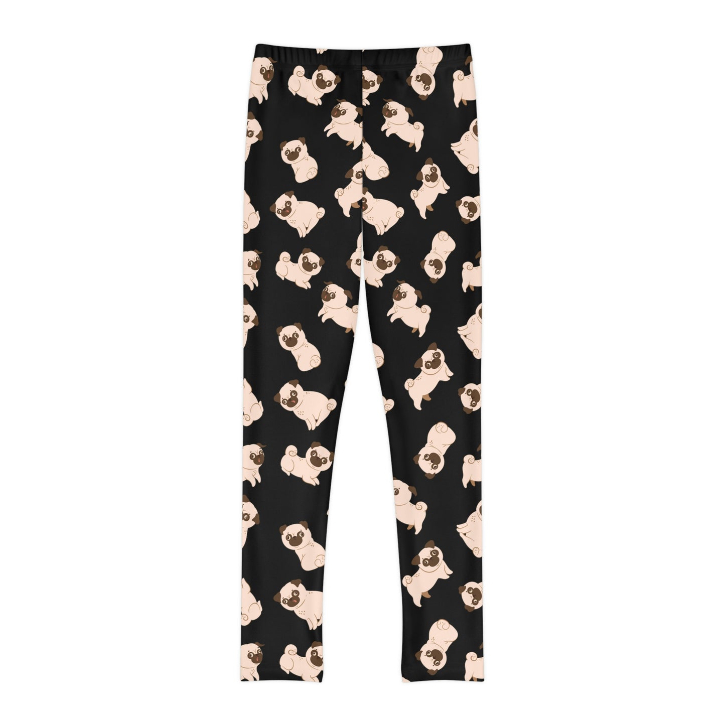 Dog Lover Youth Leggings, One of a Kind Gift - Unique Workout Activewear tights for kids fitness , Daughter, Niece Christmas Gift