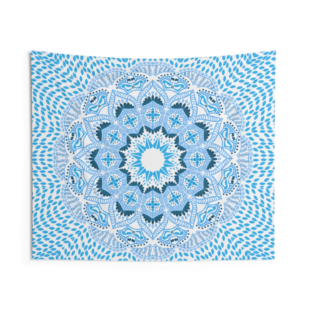 Indian Tapestry for Contemporary Home Decor . Inspirational Wall Hanging Art for Baby Nursery, Dorm room, Coastal Home . Housewarming Gift