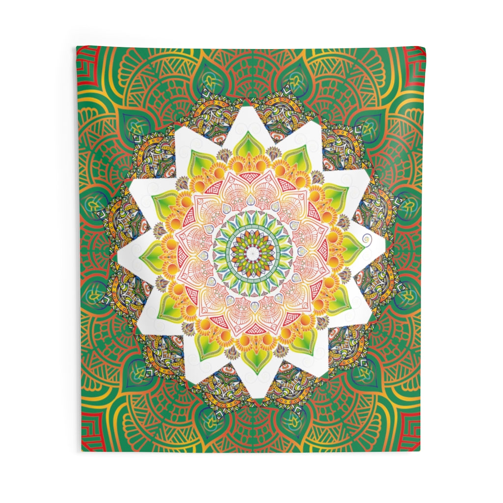 Indian Tapestry for Contemporary Home Decor . Inspirational Wall Hanging Art for Baby Nursery, Dorm room, Coastal Home . Housewarming Gift