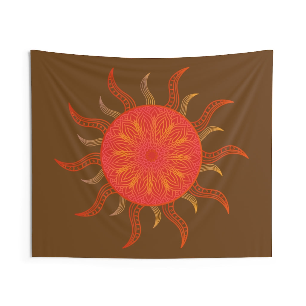 Sun Moon Tapestry Contemporary Home Decor . Galaxy Wall Hanging Art for Baby Nursery, Dorm room, Coastal Home . Housewarming Gift