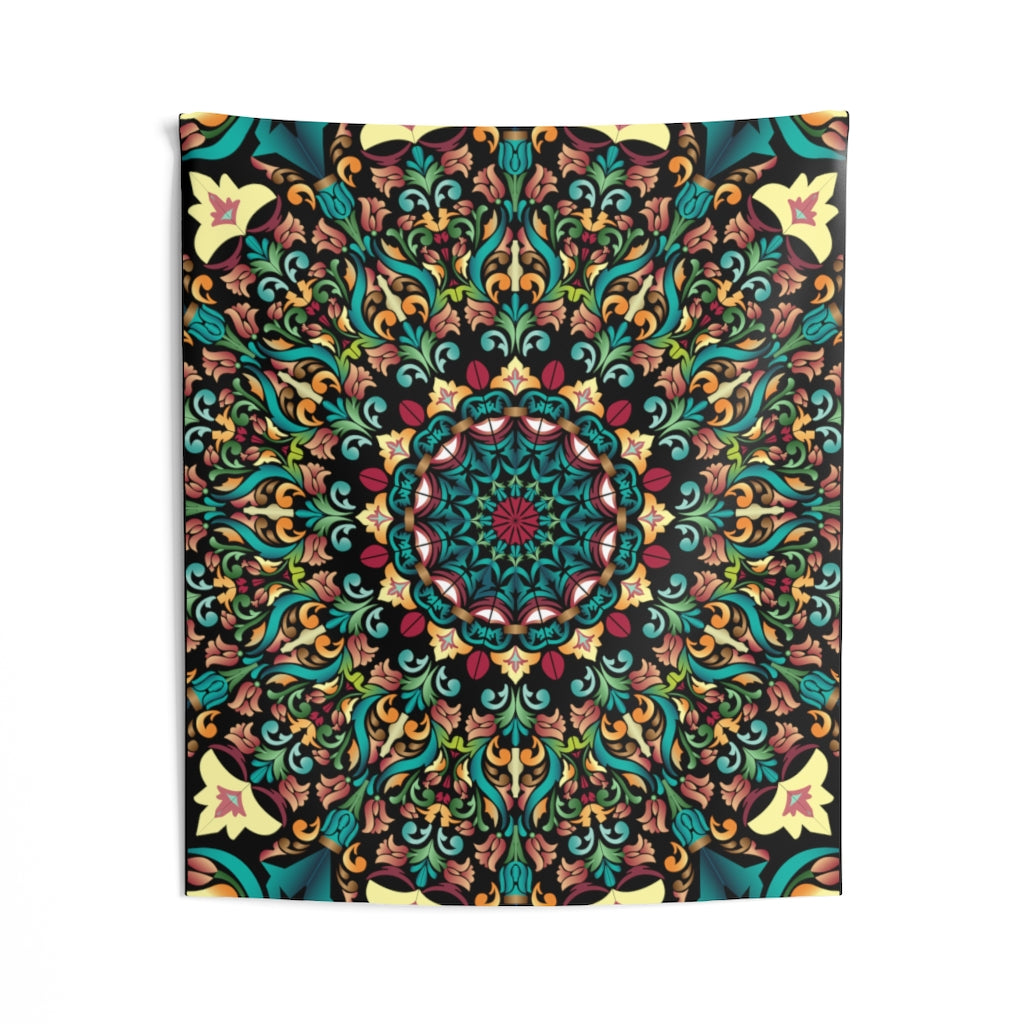 Indian Tapestry for Contemporary Home Decor . Inspirational Wall Hanging Art for Baby Nursery, Dorm room, Coastal Home . Housewarming Gift