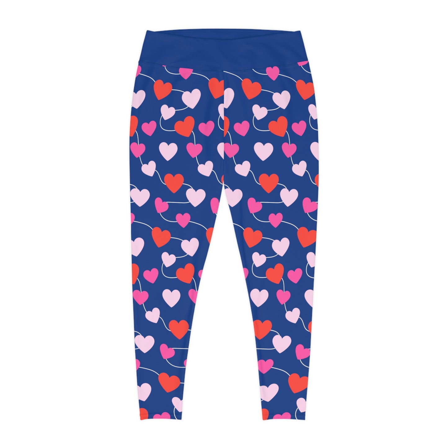 Valentines Day Gift For Her Plus Size Leggings . One of a Kind Workout Activewear tights for Mothers Day, Girlfriend, Gift for Her