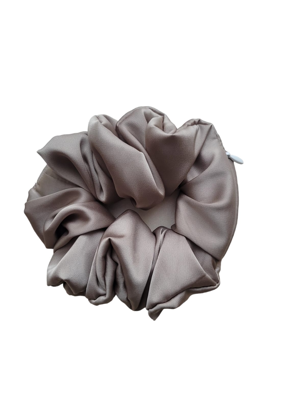 Stash Scrunchies | Zipper Workout Scrunchie | Storage Scrunchie | Handsfree Scrunchie | Secret Zipper Scrunchie | Compartment Pouch Hair Tie |Oversized satin scrunchies| XXL Scrunchies