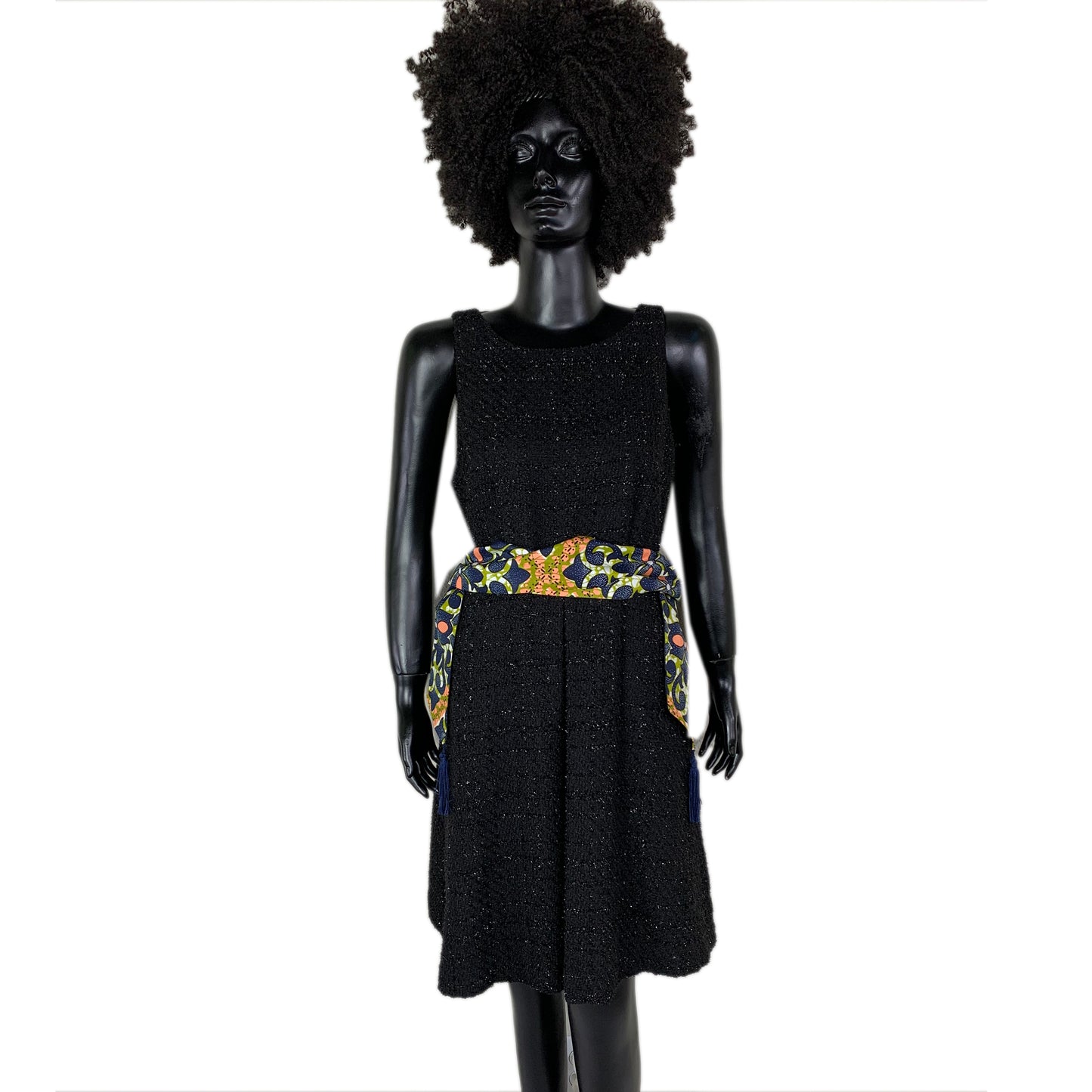Reversible African Print Belt