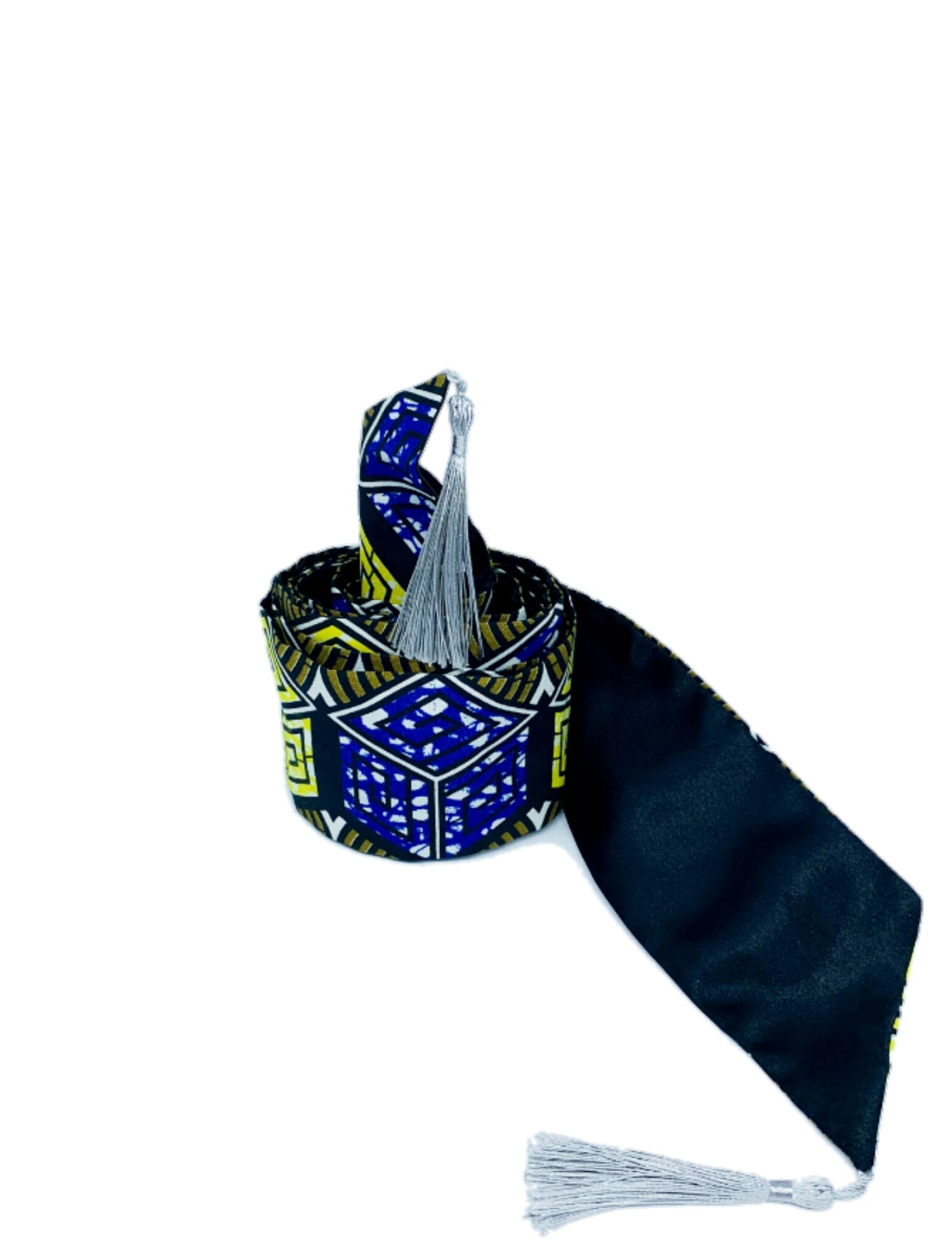 Reversible African Print Belt