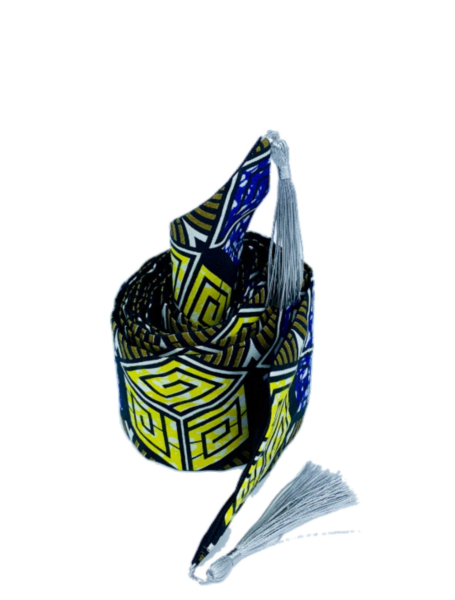 Reversible African Print Belt