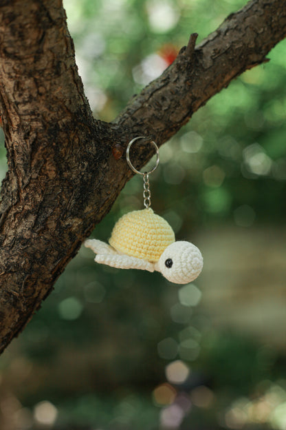 Jellyfish Keychain Miniature amigurumi figurine for office desk decor, fidget sensory toy, unique gift for car dashboard . kawaii pocket  hug