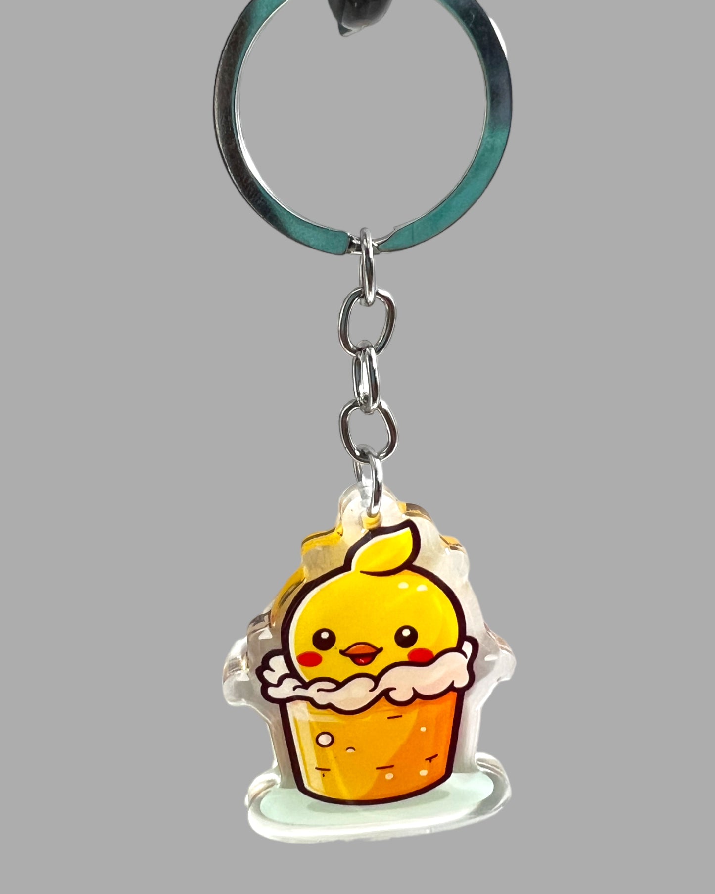 Duck Kawaii Acrylic Keychain birds wildlife