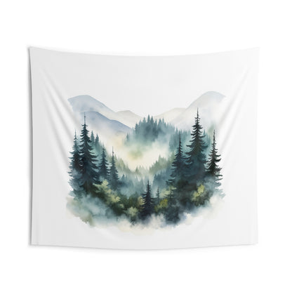 Mountain art Tapestry Contemporary Home Decor . Galaxy Wall Hanging Art for Baby Nursery, Dorm room, Coastal Home . Housewarming Gift