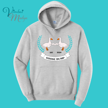 Unisex Clothing  Silly Goose Kawaii  Sweatshirt Hoodie :  Couples Mothers Day Gift .Best Friend Gift.  Fall Winter Essential