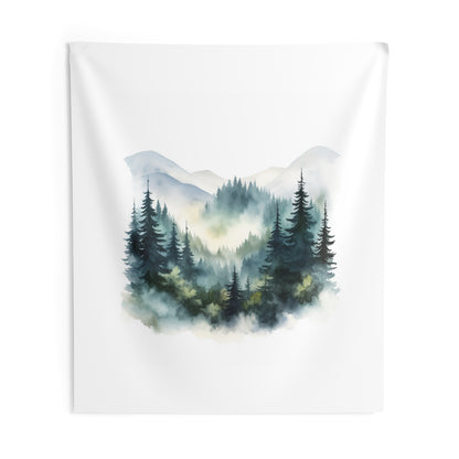 Mountain art Tapestry Contemporary Home Decor . Galaxy Wall Hanging Art for Baby Nursery, Dorm room, Coastal Home . Housewarming Gift