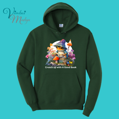 Frog Mushroom Psychedelic  Kawaii Frog Sweatshirt Hoodie :  frog and toad couples Gift  for Book lovers .Best Friend .  Fall Winter Essential