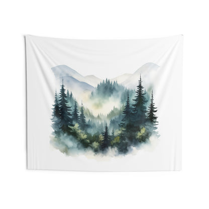 Mountain art Tapestry Contemporary Home Decor . Galaxy Wall Hanging Art for Baby Nursery, Dorm room, Coastal Home . Housewarming Gift