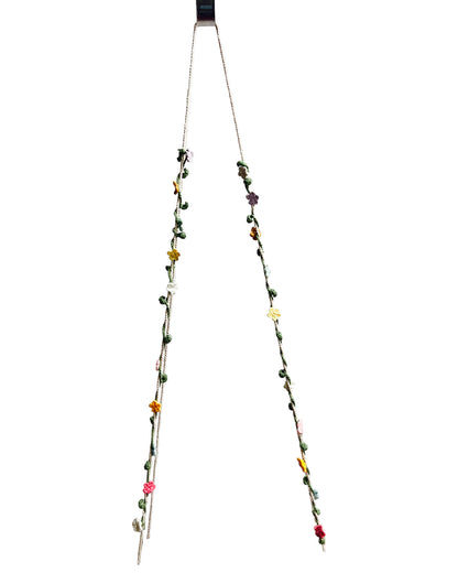 Koala and Fox on a swing  Hanging Wall Shelf
