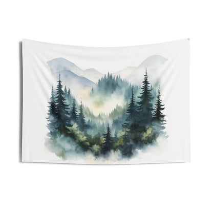 Mountain art Tapestry Contemporary Home Decor . Galaxy Wall Hanging Art for Baby Nursery, Dorm room, Coastal Home . Housewarming Gift
