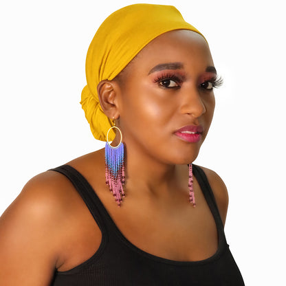 Handcrafted Beaded Fringe Earrings: Drop Dangle Style, Ideal for Summer, Weddings, and Special Gifts for Bridesmaids, Best Friends, and mothers