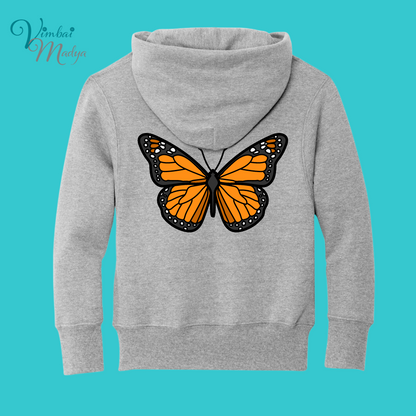 Youth Butterfly Unisex Sakura  Kawaii Frog Sweater Hoodie : Perfect Mother's Day Gift & Fall Winter Essential  .  Trendy, Blossom Style for Your Best Friend