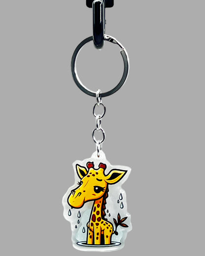 Giraffe Acrylic key chain